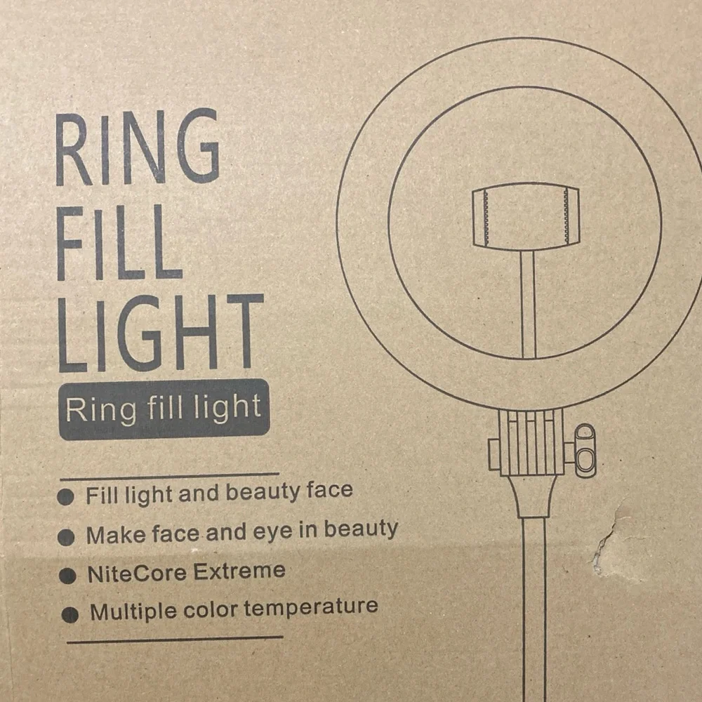 🆕 Ring Light with Phone Holder - Picture 2 of 7